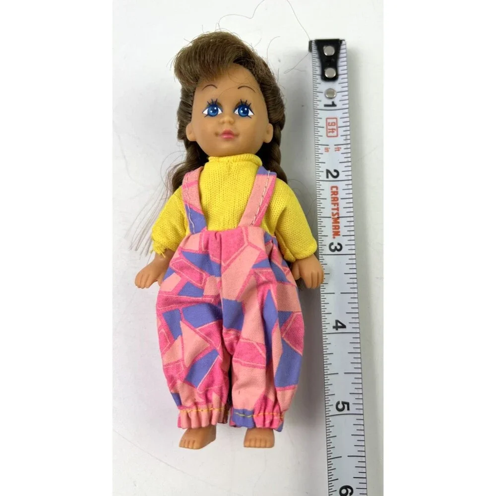 Vintage 1995 Kid Core Style Doll With Blue Eyes 5